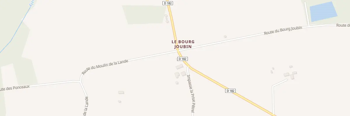 Plan du 60 Le Bourg Joubin à Barenton
