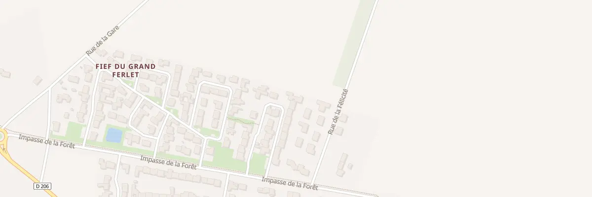 Plan du 23 Rue des Vanneaux à Ferrières