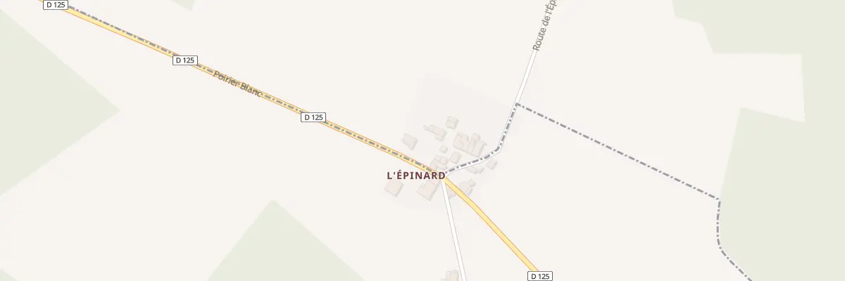 Plan du 10 Ham de l’Epinard à Beurlay
