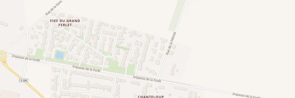 Plan du 29 Rue des Vanneaux à Ferrières