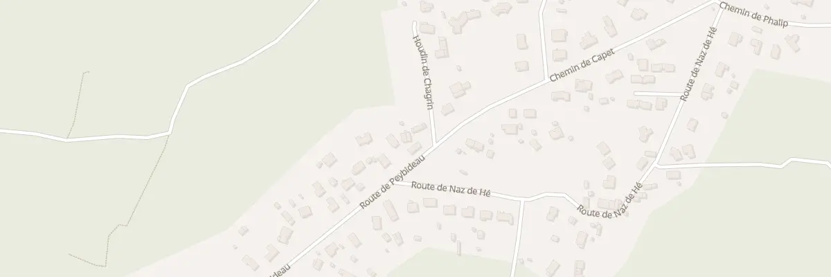 Plan du 62 Rte de Peybideau à Salles