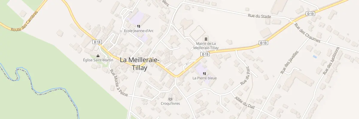 Plan du 20 Rue Diorite à La Meilleraie-Tillay