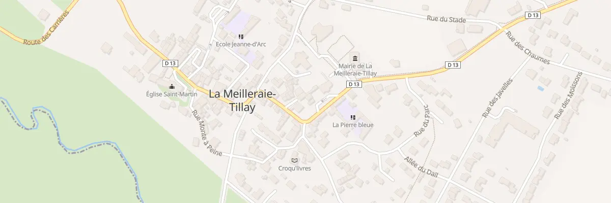 Plan du 18 Rue Diorite à La Meilleraie-Tillay