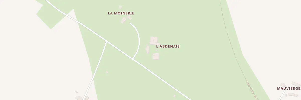 Plan du 2106 Che de la Chapelle Pomme Poire à Segré-en-Anjou Bleu