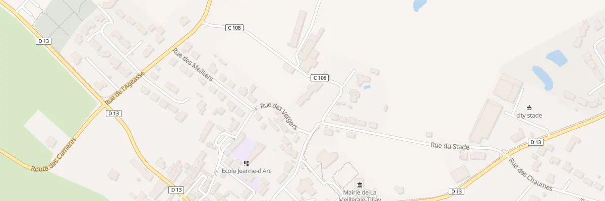 Plan du 5086 Bourgneuf à La Meilleraie-Tillay