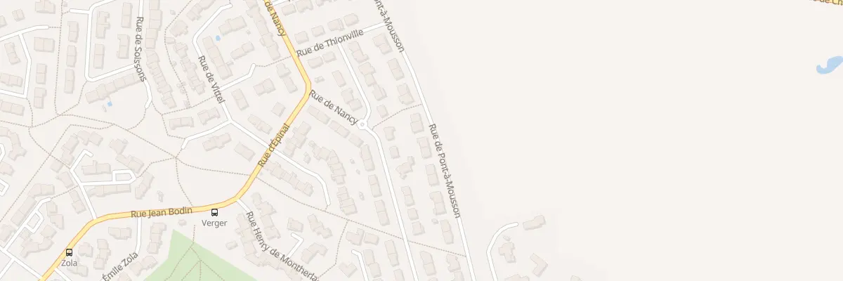 Plan du 18 Rue de Pont à Mousson à Cholet