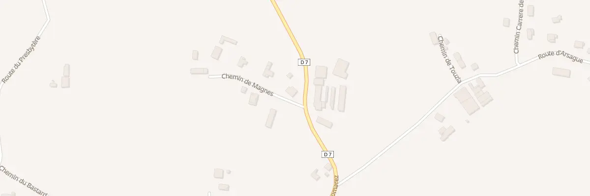 Plan du 30 Che de Magnes à Castelnau-Chalosse