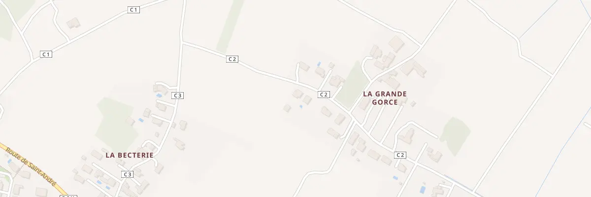 Plan du 22 Rue de la Grande Gorce à Corme-Écluse