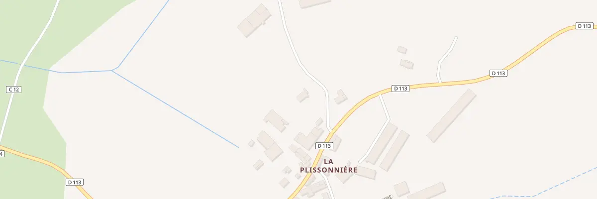 Plan du 6 La Pelissonnière à Réaumur