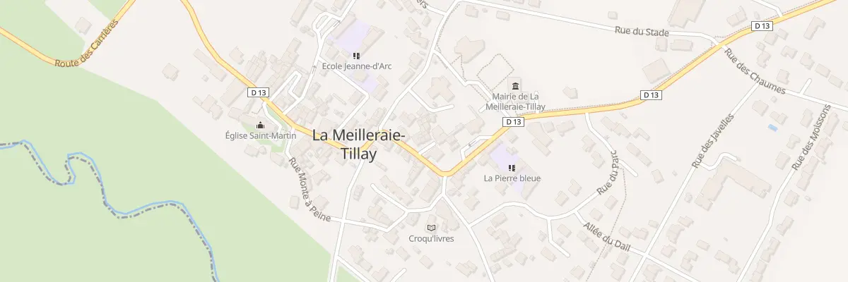 Plan du 28 Rue Diorite à La Meilleraie-Tillay