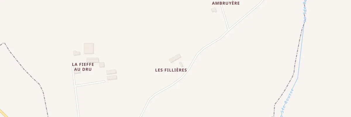 Plan du 329 Les Fillieres - Sourdeval à Sourdeval