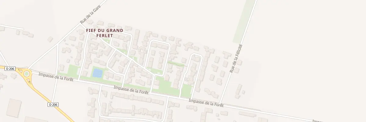 Plan du 11 Rue des Vanneaux à Ferrières