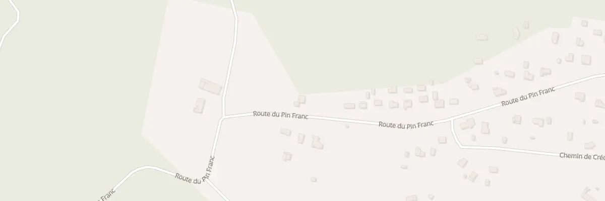 Plan du 48 Rte de Pin Franc à Saint-Sauveur