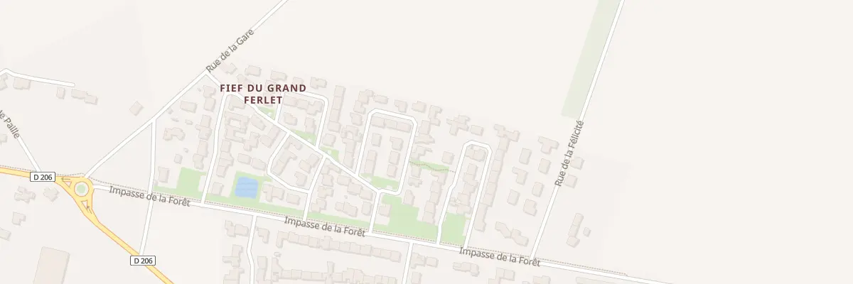 Plan du 23 Rue des Goélands à Ferrières