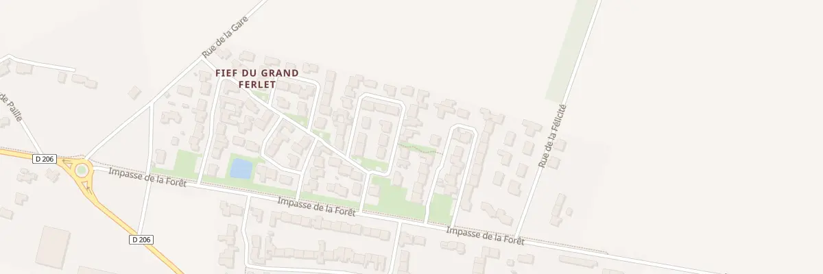 Plan du 25 Rue des Goélands à Ferrières