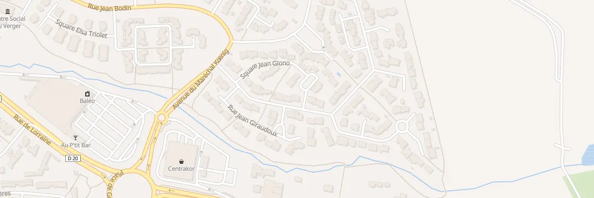 Plan du 17 Rue André Malraux à Cholet