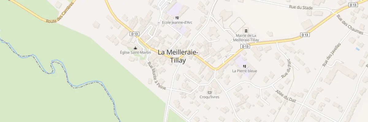 Plan du 25 Rue Diorite à La Meilleraie-Tillay