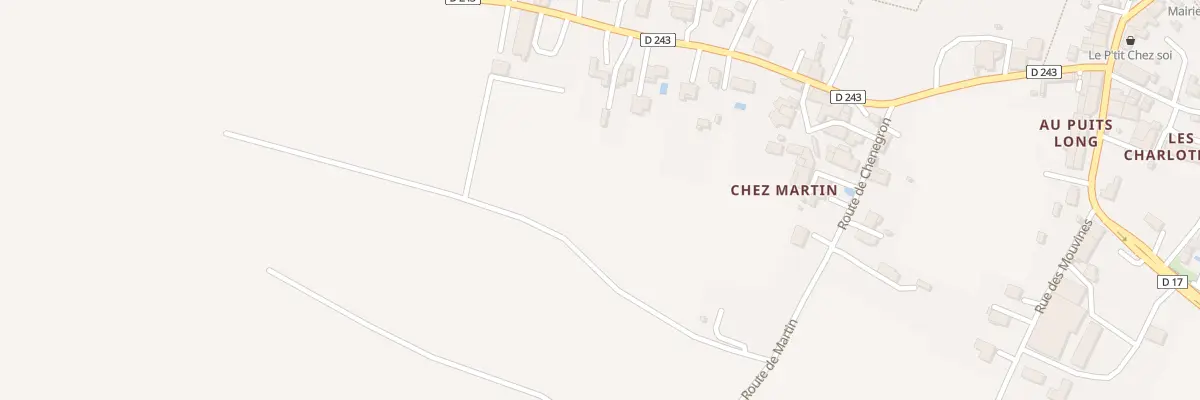 Plan du 51 Rte de Semussac à Grézac