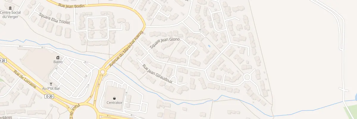 Plan du 15 Rue André Malraux à Cholet