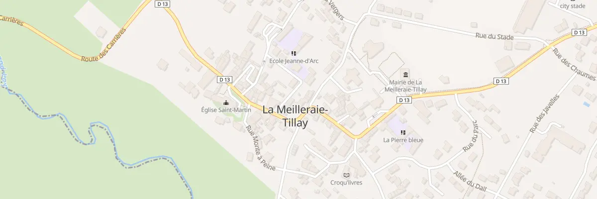 Plan du 36 Rue Diorite à La Meilleraie-Tillay