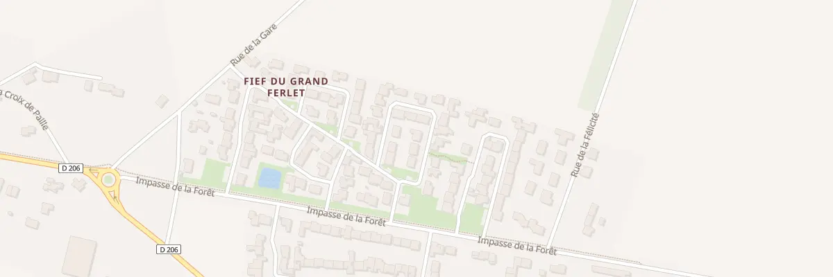 Plan du 14 Rue des Goélands à Ferrières