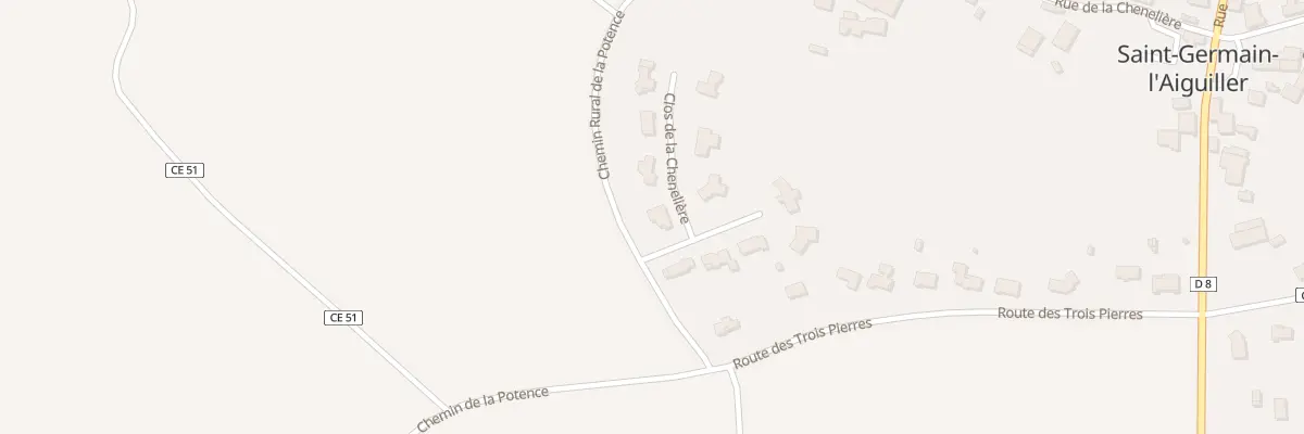 Plan du 1 Clos de la chenelière à Mouilleron-Saint-Germain