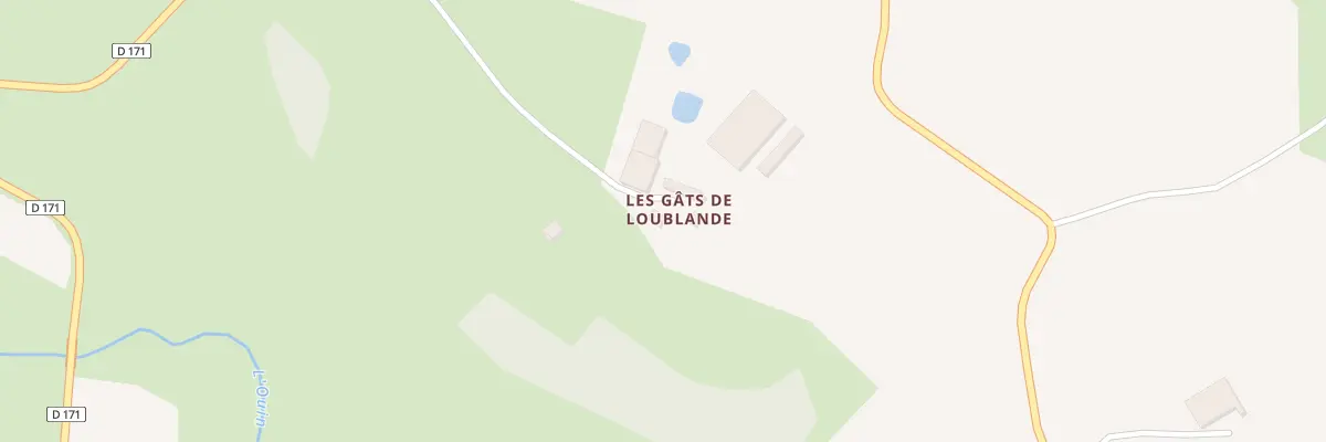 Plan du 51 Les Gats - Loublande à Mauléon