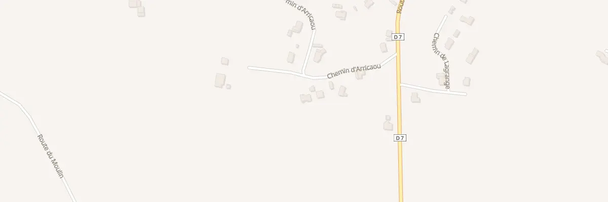 Plan du 145 Che d’Arricaou à Castelnau-Chalosse