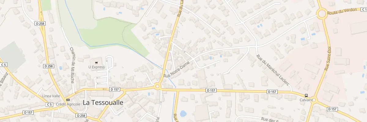 Plan du 7 Rue Notre Dame à La Tessoualle