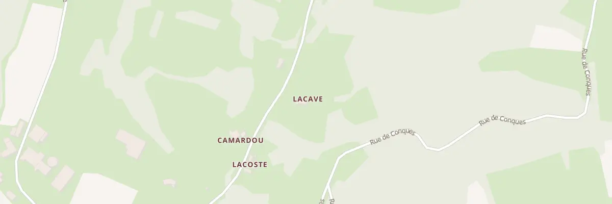 Plan du 5052 Pouey à Laàs
