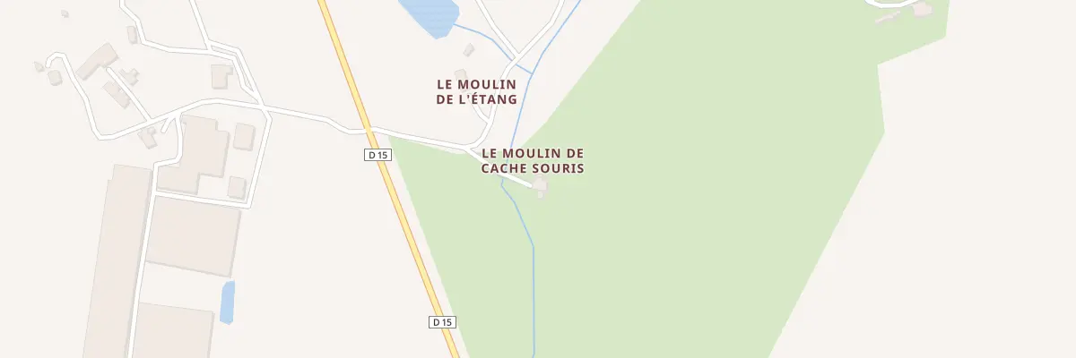 Plan du 2 Le Moulin de Cache-Souris à Mauges-sur-Loire