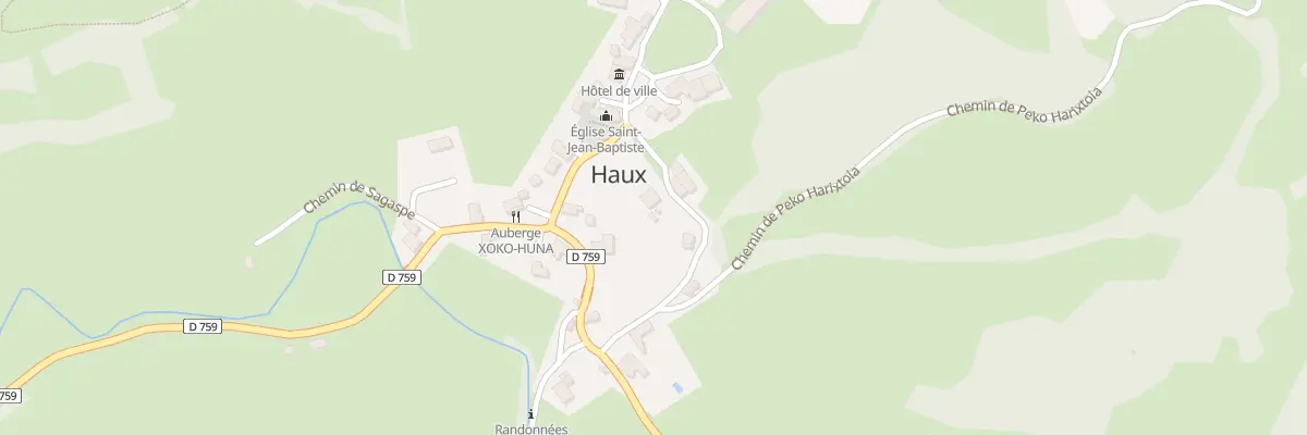Plan du 5011 Village à Haux