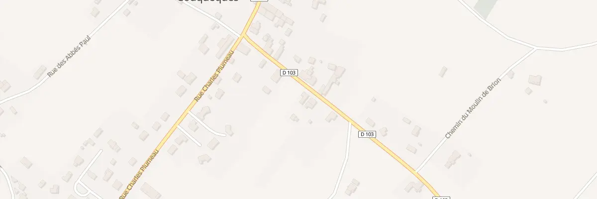 Plan du 11 Rue du Onze Novembre à Couquèques