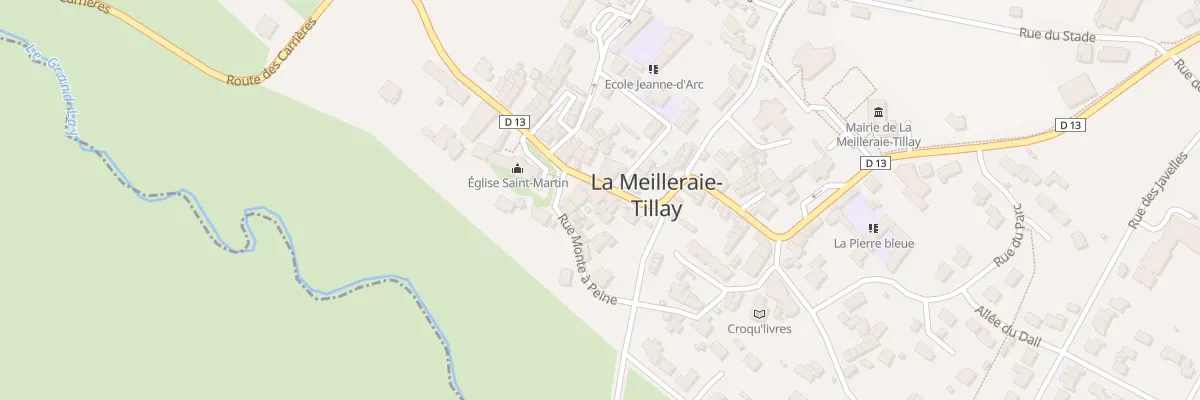 Plan du 29 Rue Diorite à La Meilleraie-Tillay