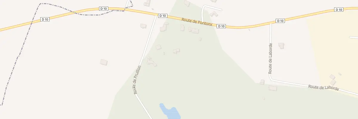 Plan du 925 Rte de Pontonx à Saint-Geours-d’Auribat