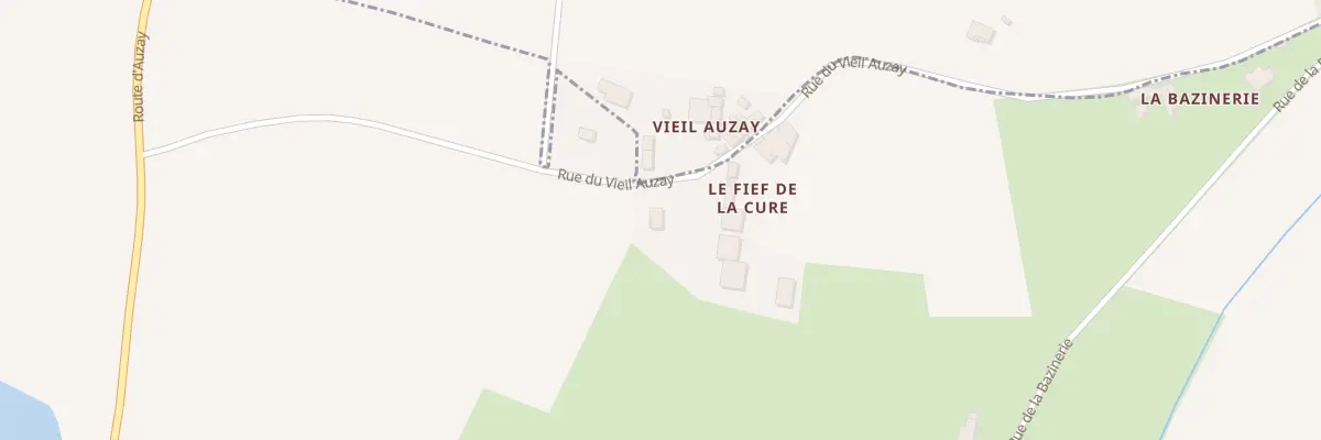 Plan du 2 Rue du vieil auzay à Auchay-sur-Vendée