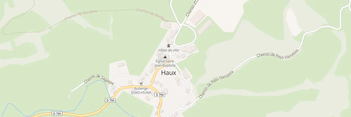 Plan du 5042 Village à Haux