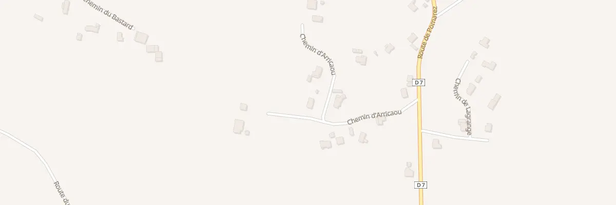 Plan du 171 Che de Gougnin à Castelnau-Chalosse