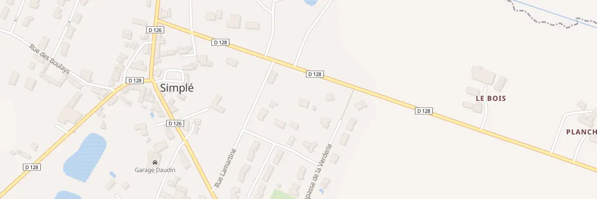 Plan du 4B Rue de la Source à Simplé