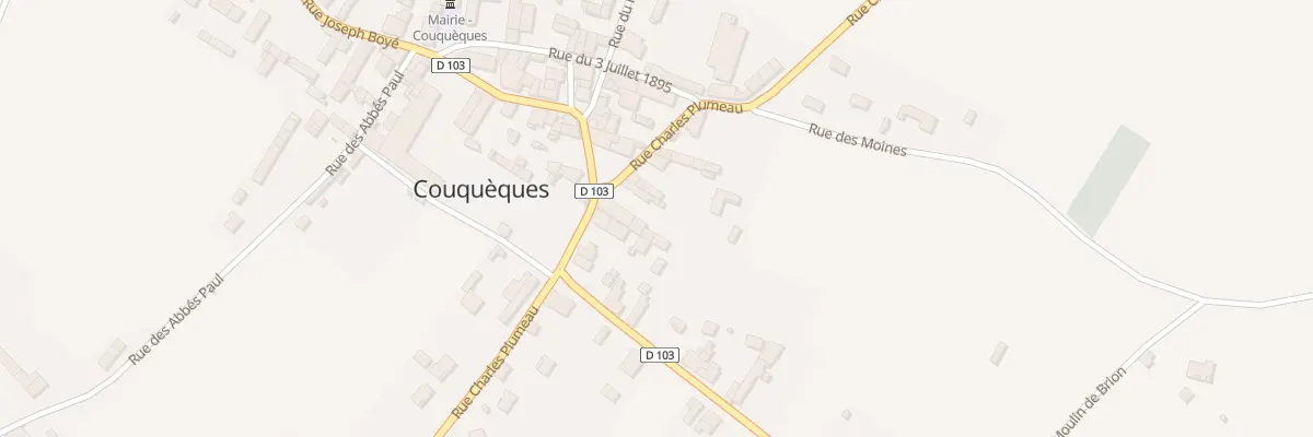 Plan du 18 Rue Charles Plumeau à Couquèques