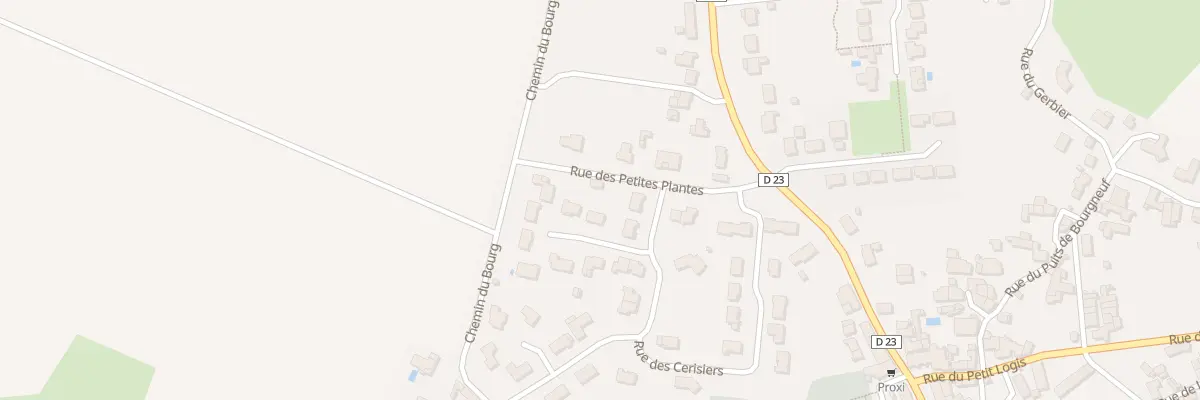 Plan du 2 Imp des Bleuets à Sérigné