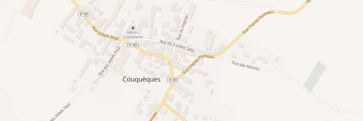 Plan du 9 Rue Charles Plumeau à Couquèques