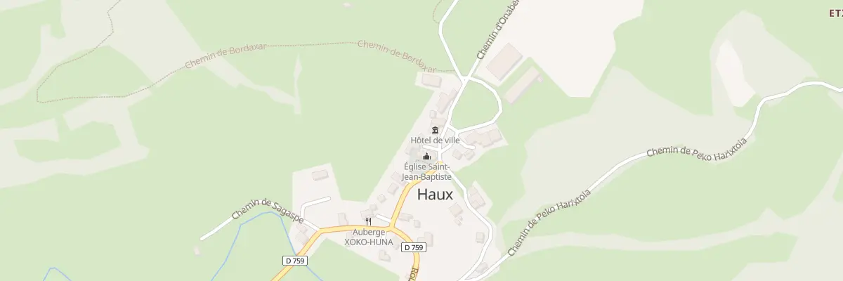 Plan du 5015 Village à Haux