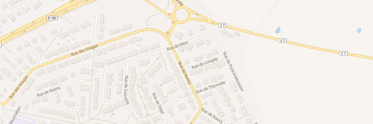 Plan du 1 Rue de Longwy à Cholet