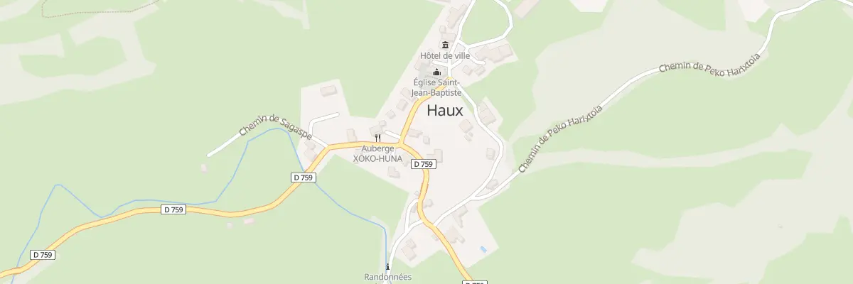 Plan du 5047 Village à Haux