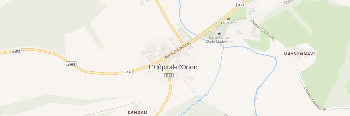 Plan du 5006 Village à L’Hôpital-d’Orion