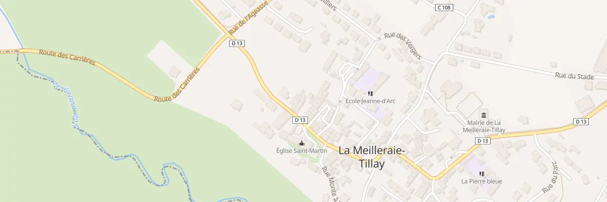 Plan du 72 Rue Diorite à La Meilleraie-Tillay