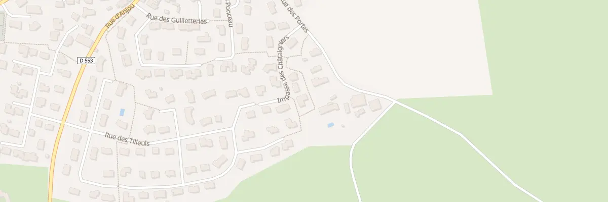 Plan du 7 Imp des Chataigniers à Astillé