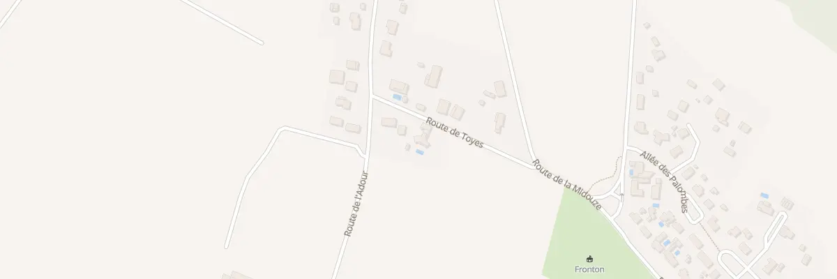 Plan du 86 Rte de Toyes à Bégaar