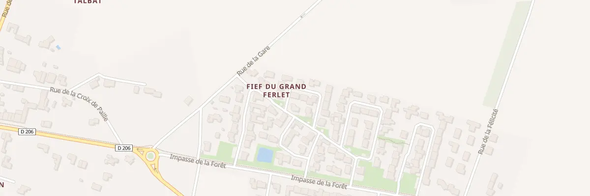 Plan du 4 Rue Philippe BONNEAU à Ferrières